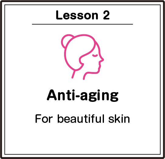 Lesson2 Preventing skin from aging/Anti-aging